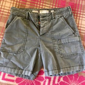 Khaki Green 5-Pocket "The Wanderer" Shorts